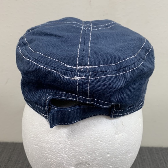 Cadet Hat Infant Size 12-18 mos Blue Adjustable Strapback Cap - Picture 7 of 13